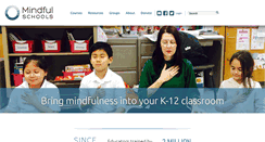 Desktop Screenshot of mindfulschools.org